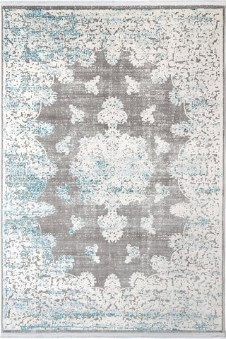 Rapsody Medallion Blue Rug 200x290 cm
