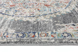 Hollow Medalion Transitional Grey Rug 240x330 cm