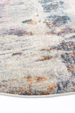 Windsor Abstract Multi Round Rug 200x200cm