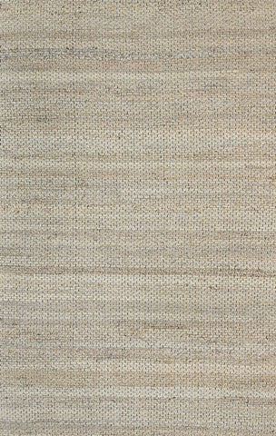 Taj Black Natural Basket Weave Jute Rug 150x220cm