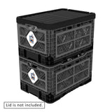 BigAnt Charcoal Smart Foldable Stackable Crate 48L