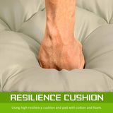 La Bella Double Seat Couch Bed Beige Sofa Gemini Leather