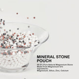 Mineral Maker MORBIDO Green Alkaline Filter Water Bottle + a Mineral Stone Pouch