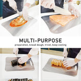 MOM'S STEEL Medium Stainless Steel Chopping Cutting Board Antibacterial Food Grade