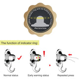 KiahLoc Black Toilet Roll Holder Removable Suction