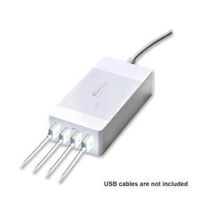 2X Sansai 4.2A 4-Ports USB Charging Station B