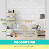 Paw Mate 100cm Beige Cat Tree Atacama Multi Level Scratcher