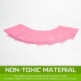 Paw Mate 100PCS Pink Pet Dog Cat Potty Training Toilet Mat Pads