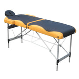 2 Fold Portable Aluminium Massage Table Massage Bed Beauty Therapy