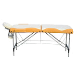 2 Fold Portable Aluminium Massage Table Massage Bed Beauty Therapy