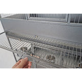 YES4PETS 187cm XL Triple Stackers Breeding Bird Parrot Cage Cockatoos Aviary