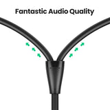 UGREEN 40904 RCA Cable MFi Certified 8-pin for iPhone to RCA Cable