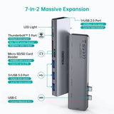 CHOETECH HUB-M23 7-in-1 MacBook Pro USB Adapter