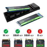 Simplecom SE504 NVMe (M Key) M.2 SSD to USB 3.2 Gen 2 USB-C Enclosure 10Gbps Tool-Free
