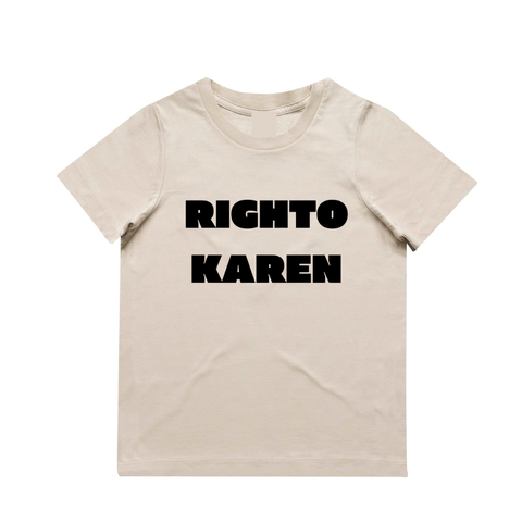 MLW By Design - Righto Karen Tee | Size 00 (3-6 Months)