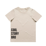 MLW By Design - Cool Story Bro Tee | Size 4