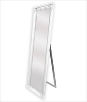 Darrahopens Home & Garden > Decor French Provincial Ornate Mirror - White - Free Standing 50cm x 170cm