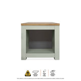 Home Master Winchester Two Tone Side Table Stylish Flawless Design 44 x 48cm