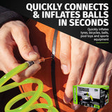 Taipan&reg; Air Compressor Portable 12V 150PSI LED Display Screen Various Nozzles