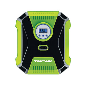 Taipan® Compact Air Compressor 12V 70PSI LED Display Screen Various Nozzles