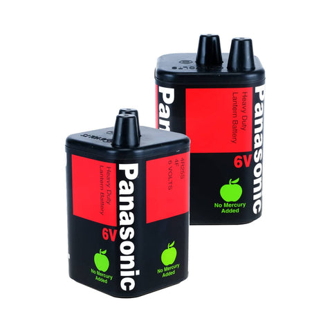 Panasonic 12PCE 6V Lantern Batteries Long Lasting High Performance Power