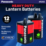 Panasonic 12PCE 6V Lantern Batteries Long Lasting High Performance Power
