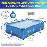 Bestway 2.2m x 1.5m Above Ground Pool High Gauge PVC Construction 1200 Litre