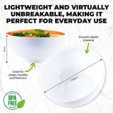 Home Master 48PCE Melamine Laksa Bowls Durable Chip Scratch Resistant 17.5cm