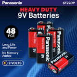 Panasonic 48PCE 9V Batteries Long Lasting High Performance Power