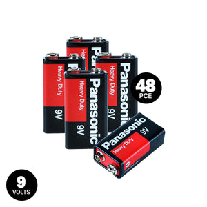 Panasonic 48PCE 9V Batteries Long Lasting High Performance Power