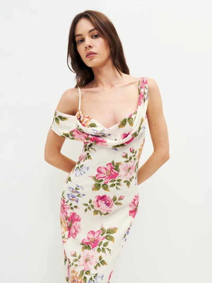 [Test-DO NOT BUY]Reformation Reya Dress giverny 4 size