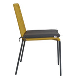 Lara 6pc Set Outdooor Rope Dining Chair Steel Frame Yellow