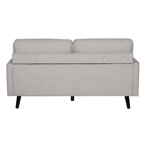 Lexi 2.5 Seater Sofa Fabric Uplholstered Lounge Couch - Light Grey