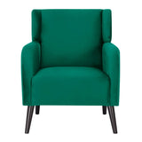 Bianca Accent Sofa Arm Chair Fabric Uplholstered Lounge Couch - Green