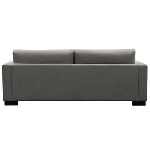 Royalty 3 + 2 Seater Sofa Fabric Uplholstered Lounge Couch - Grey