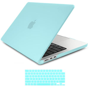 15 inch Air 2023 MacBook Air Matte Case  A2941 M2 Chip Hard Shell Case Keyboard Cover Sky Blue