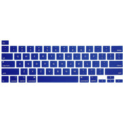 navy blue MacBook Pro 13 inch 2020 A2338 A2251 A2289  Matte Shell Case Keyboard Cover Touch Bar