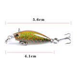 7x Popper Poppers 4.1cmFishing Lure Lures Surface Tackle Fresh Saltwater