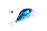 5x 5.5cm Popper Crank Bait Fishing Lure Lures Surface Tackle Saltwater