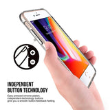 For iPhone 8 Plus/7 Plus/6S Plus/6 Plus Case iCoverLover Clear Cover Transparent