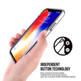 For iPhone XR Case, iCoverLover Shockproof Cover, Thin Clear