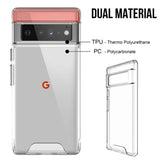 For Google Pixel 6 Pro Case iCoverLover Shockproof Cover Clear