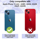 For iPhone 13 Mini Case iCoverLover Shockproof Cover Clear