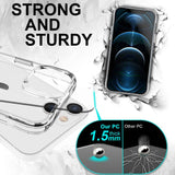 For iPhone 13 Mini Case iCoverLover Shockproof Cover Clear