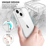 For iPhone 13 Case iCoverLover Shockproof Cover Clear