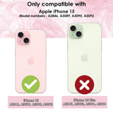 For iPhone 15 Case iCoverLover Shockproof Cover Clear