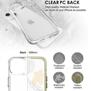 For iPhone 15 Case iCoverLover Shockproof Cover Clear
