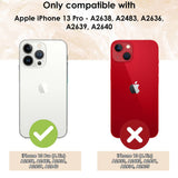 For iPhone 13 Pro Case iCoverLover Shockproof Cover Clear