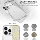 For iPhone 13 Pro Case iCoverLover Shockproof Cover Clear