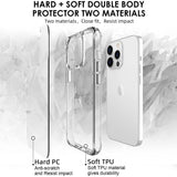 For iPhone 13 Pro Case iCoverLover Shockproof Cover Clear